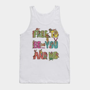 Free To Be 1972 Tank Top